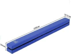 Opvouwbare Turnbalk - 2,2 M - Blauw - Evenwichtsbalk -Fitnessapparatuur Serie Winkel 1200x905 2
