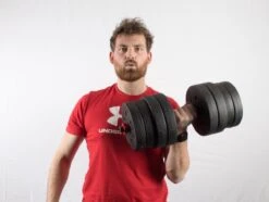 Dumbbellset 25 Kg Met Halterstang - Dumbbells Verstelbaar - Halterset - Fitness Gewichten Set - Rood/zwart -Fitnessapparatuur Serie Winkel 1200x906