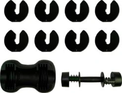 Tunturi Selector Dumbbell - Halterset - Dumbbell Set - Verstelbare Dumbbell - 12,5kg - Incl. Gratis Fitness App -Fitnessapparatuur Serie Winkel 1200x912 2