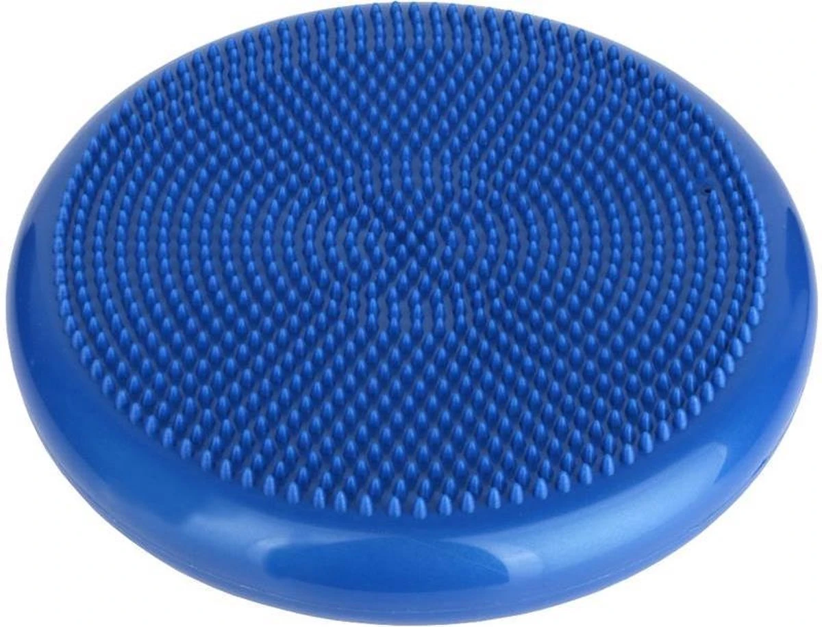 Wiebelkussen + Pomp - Balanskussen - Balansbord - Volwassenen En Kinderen - Met Pomp - 34CM - Blauw Wiebelkussen + Pomp - Balanskussen - Balansbord - Volwassenen En Kinderen - Met Pomp - 34CM - Blauw -Fitnessapparatuur Serie Winkel