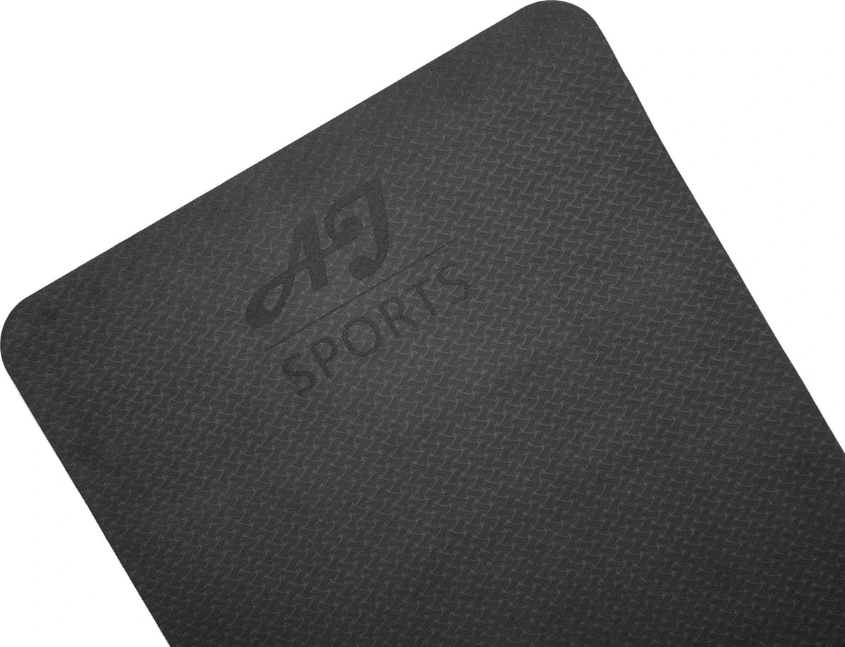 AJ-Sports Yoga mat - Fitness mat Eco friendly - Sport mat - yoga mat - Zwart - Anti slip - Yoga - Pilates - 180 x 61x 0.6 cm AJ-Sports Yoga Mat - Fitness Mat Eco Friendly - Sport Mat - Yoga Mat - Zwart - Anti Slip - Yoga - Pilates - 180 X 61x 0.6 Cm -Fitnessapparatuur Serie Winkel 1200x918 1