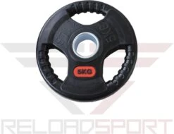 ReloadSport - Tri-grip Halterschijf - 2x 5KG - 50mm
