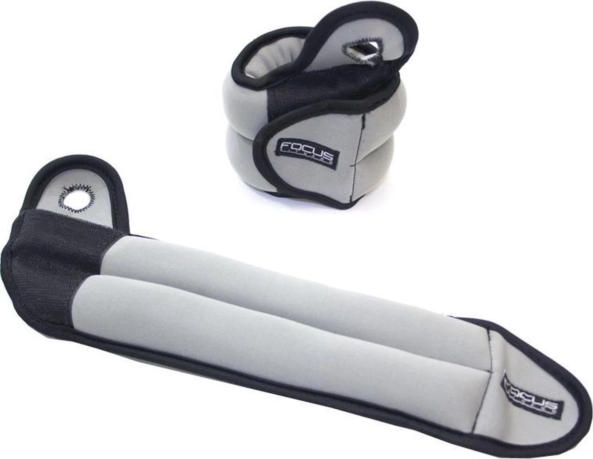 Focus Fitness - Polsgewichten - 2 x 2 kg - Grijs - Gewichten - Verstelbaar Focus Fitness - Polsgewichten - 2 X 2 Kg - Grijs - Gewichten - Verstelbaar -Fitnessapparatuur Serie Winkel 1200x929 1