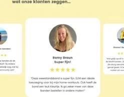 Fitness Weerstandsband Elastiek - Sport Resistance Booty Band - 55kg -Fitnessapparatuur Serie Winkel 1200x937 2