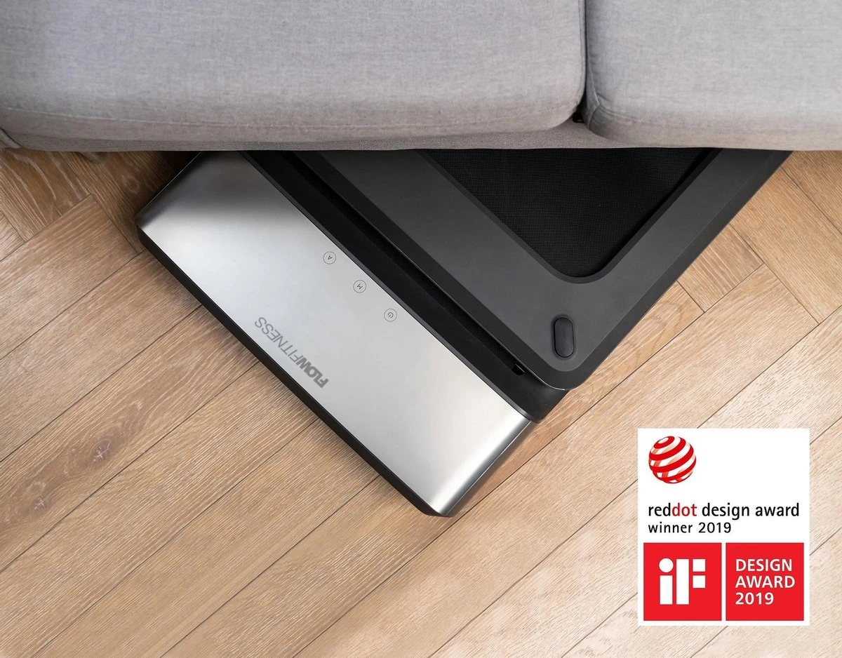 Flow Fitness Runner DTM100i WalkingPad - Loopband - Treadmill Flow Fitness Runner DTM100i WalkingPad - Loopband - Treadmill -Fitnessapparatuur Serie Winkel 1200x938 2