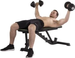 Tunturi UB40 Utility Bench Fitnessbank - Halterbank - Trainingsbank - Buikspierbank - Verstelbaar -Fitnessapparatuur Serie Winkel 1200x940 2