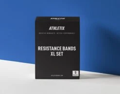 Athletix Weerstandsbanden XL Set - Handvaten - Enkelbanden - Gratis Draagtas & Oefeningen - 5 Resistance Bands -Fitnessapparatuur Serie Winkel 1200x940