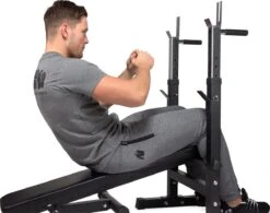 Halterbank - VirtuFit Verstelbare Fitnessbank Compact 10 Halterbank - VirtuFit Verstelbare Fitnessbank Compact -Fitnessapparatuur Serie Winkel 1200x945 3