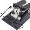 Luxari - 2-in-1 Verstelbare Weerstand - Stepper - Computer - 2 Weerstandskabels - Zwart/wit - Mini Stepper - Aerobic Stepper -Fitnessapparatuur Serie Winkel 1200x947