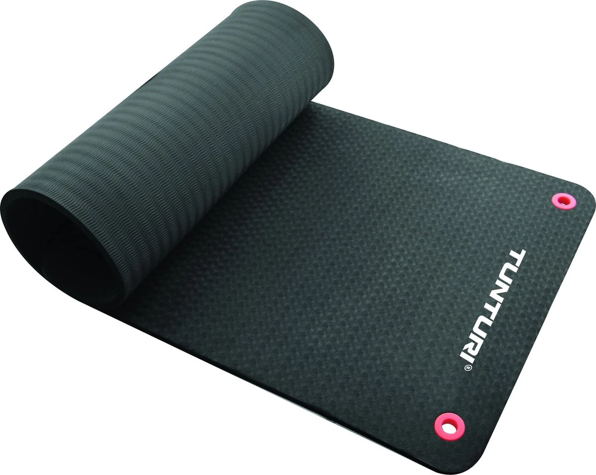 Tunturi Pro Fitnessmat - Yogamat - Gymnastiekmat - Oefenmat - 180x60x1,5cm - Zwart - Incl. gratis fitness app Tunturi Pro Fitnessmat - Yogamat - Gymnastiekmat - Oefenmat - 180x60x1,5cm - Zwart - Incl. Gratis Fitness App -Fitnessapparatuur Serie Winkel 1200x955 3