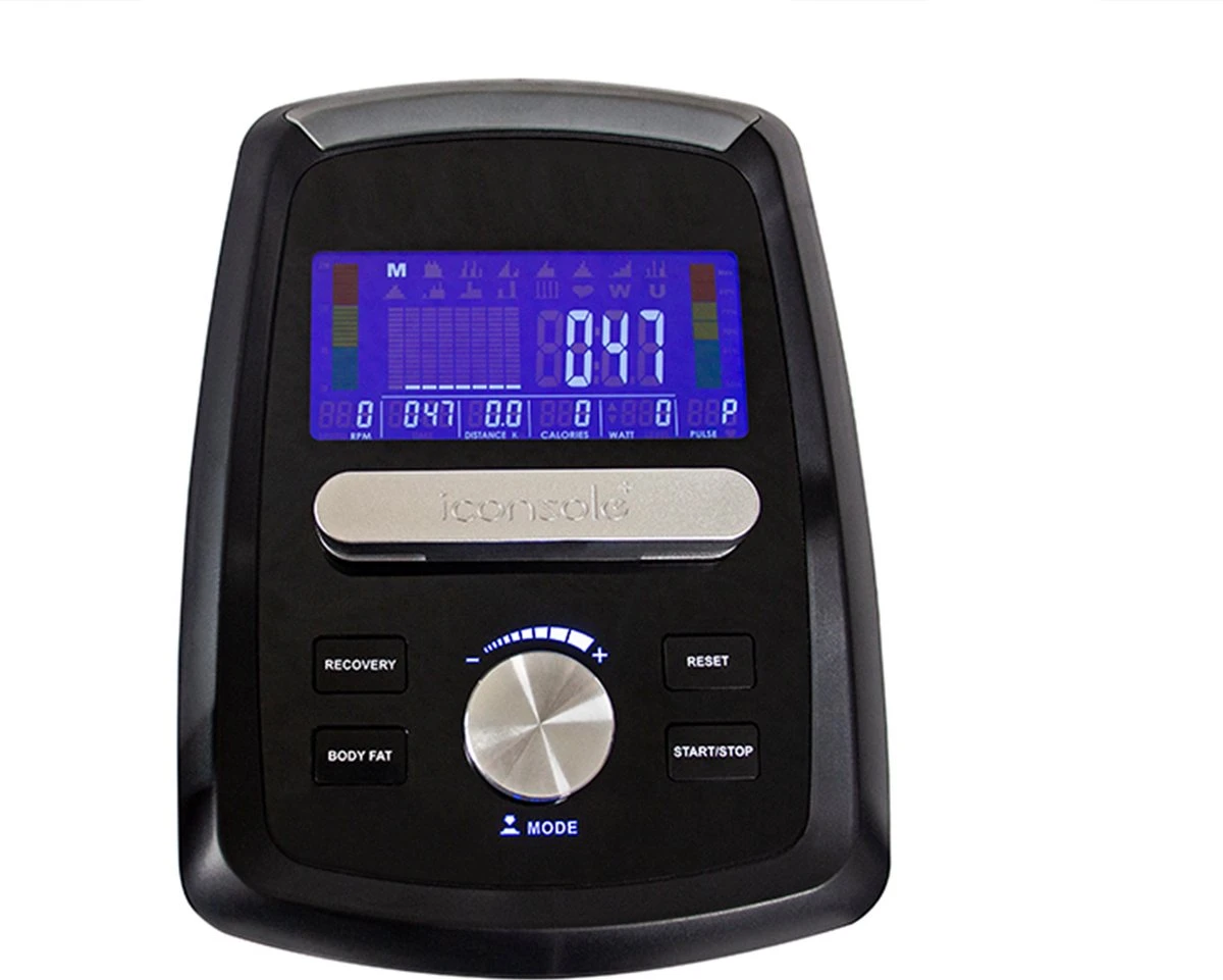 Crosstrainer - VirtuFit iConsole Total Fit - Hartslagfunctie - Ergometer - 24 Programma's - Bluetooth Crosstrainer - VirtuFit IConsole Total Fit - Hartslagfunctie - Ergometer - 24 Programma's - Bluetooth -Fitnessapparatuur Serie Winkel