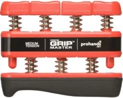 Gripmaster Medium | Rood | Handtrainer | Vingertrainer | ProHands -Fitnessapparatuur Serie Winkel 1200x963 1