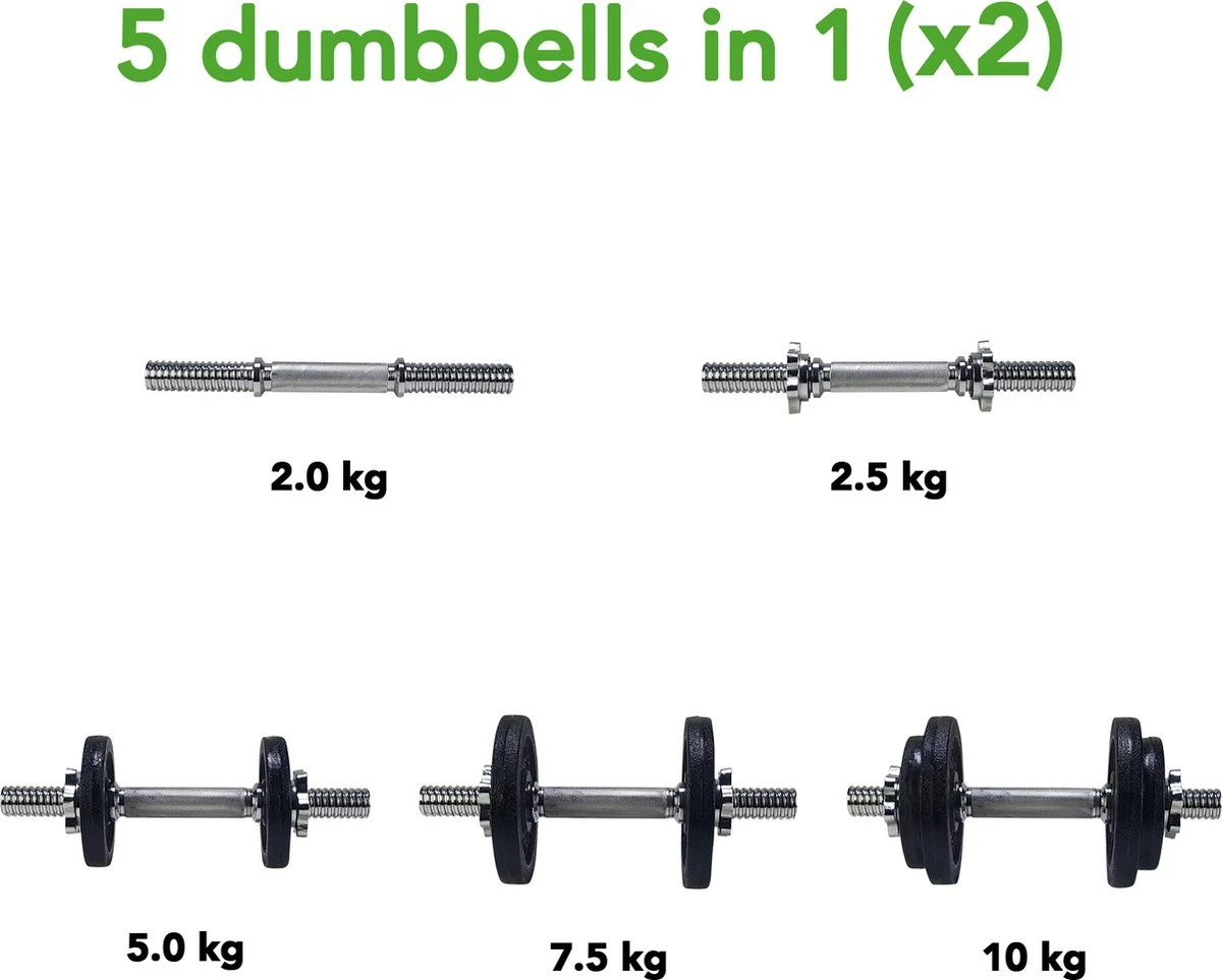 Tunturi Gewichten Gietijzer totaal 20kg - Halterset met schroefsluiting - Dumbbell set - 2 halterstangen - 30mm - incl. gratis fitness app Tunturi Gewichten Gietijzer Totaal 20kg - Halterset Met Schroefsluiting - Dumbbell Set - 2 Halterstangen - 30mm - Incl. Gratis Fitness App -Fitnessapparatuur Serie Winkel 1200x963 2