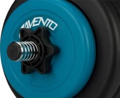 Avento Halter Verstelbaar Kunststof - Dumbbell 15 Kg - Zwart -Fitnessapparatuur Serie Winkel 1200x975 6
