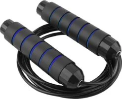 Merkloos Professioneel Verstelbaar Springtouw Blauw - Fitness - Workout - Boksen - Sport - Krachttraining - Yoga - Crossfit - Volwassenen -Fitnessapparatuur Serie Winkel 1200x976 5