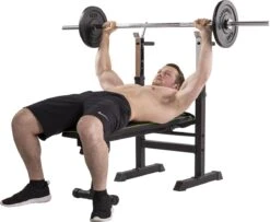 Tunturi WB20 Halterbank - Fitnessbank - Trainingsbank - Utility Bench - Opklapbaar - Bankdrukbank - Kleur: Zwart -Fitnessapparatuur Serie Winkel 1200x984 3