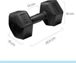 Iron Gym Dumbbell Set 2x 6 Kg Grote Robuuste Dumbbells Gietijzer - Fitness Accessoire -Fitnessapparatuur Serie Winkel 1200x984 4