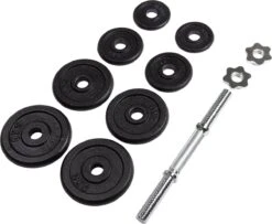 Dumbbellset - VirtuFit Verstelbare Dumbbellset Pro - Halterset - Gietijzer - 15 Kg -Fitnessapparatuur Serie Winkel 1200x984 5