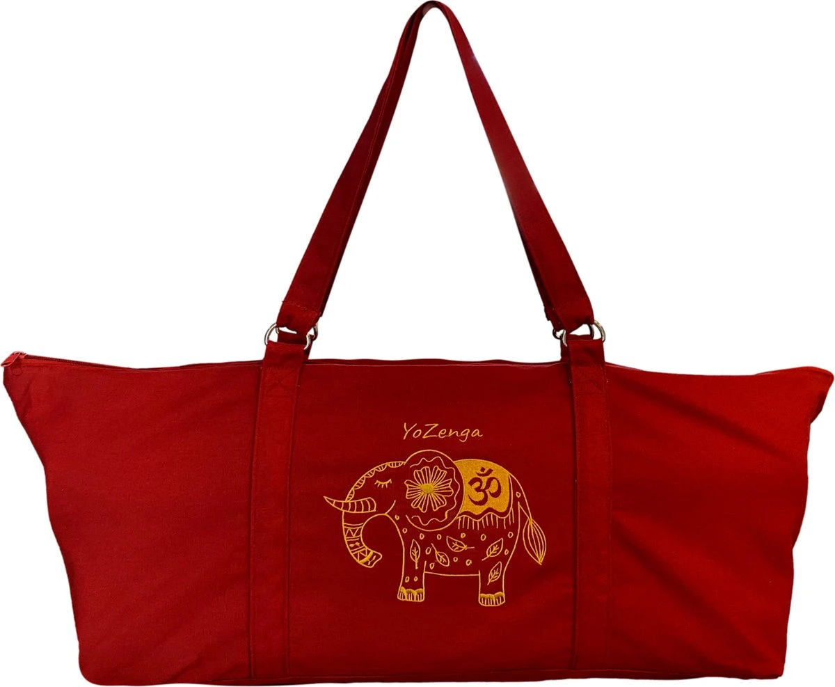 YoZenga Yogatas | Sporttas | Yoga tas groot | Olifant Ruby Red YoZenga Yogatas | Sporttas | Yoga Tas Groot | Olifant Ruby Red -Fitnessapparatuur Serie Winkel 1200x987 1