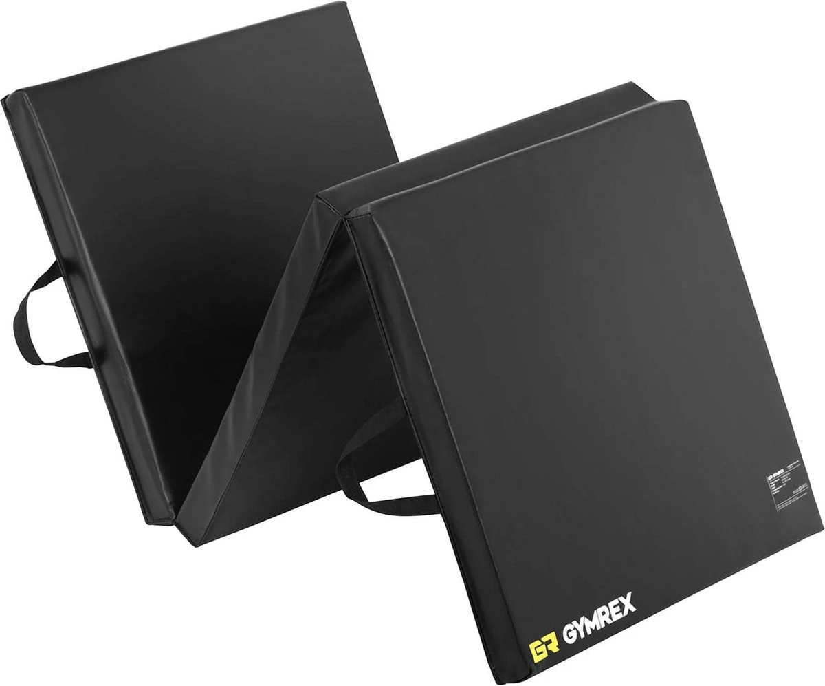 Gymrex Gymnastiekmat - 180 x 60 x 5 cm - opvouwbaar- zwart Gymrex Gymnastiekmat - 180 X 60 X 5 Cm - Opvouwbaar- Zwart -Fitnessapparatuur Serie Winkel 1200x997 2