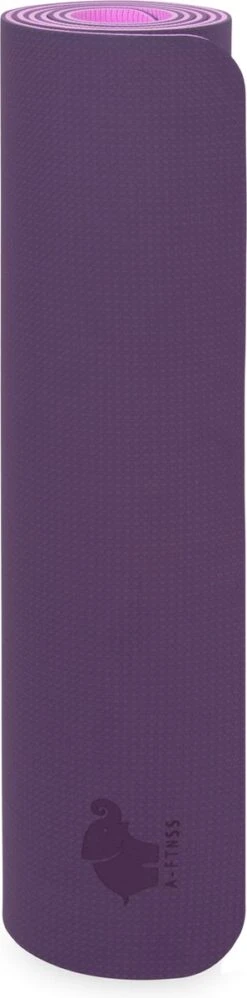 A-FTNSS Yoga Mat | Paars & Roze | 7mm | Anti-Slip | Optimale Grip | Sterke Yoga Mat | Makkelijk Schoon Te Houden 7 A-FTNSS Yoga Mat | Paars & Roze | 7mm | Anti-Slip | Optimale Grip | Sterke Yoga Mat | Makkelijk Schoon Te Houden -Fitnessapparatuur Serie Winkel 297x1200