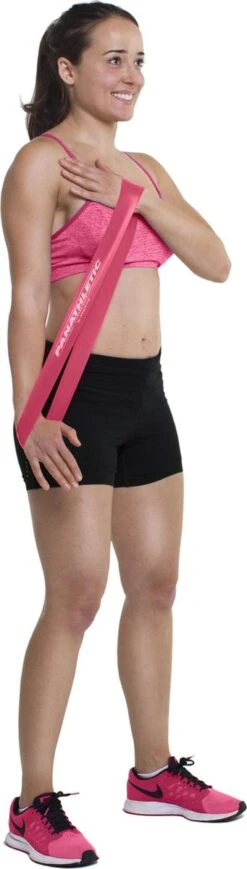 Panathletic Weerstandsbanden – Set Van 5 – Handleiding – Opbergzakje – EBook Met Extra Oefeningen – Roze -Fitnessapparatuur Serie Winkel 341x1200