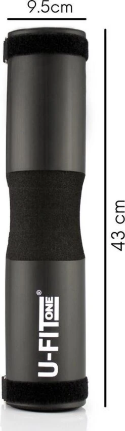 U Fit OneÂ® Barbell Pad & 2 Stuks Ankle Straps Set - Enkelband - Ankle Cuff Strap - Enkel Strap - Billen Trainer - Nekbeschermer - Barpad - Squat Sponge Bar Pad - Schouderpad - Halterstang - Lunges - Hip Thrust - Ufitone -Fitnessapparatuur Serie Winkel 350x1200