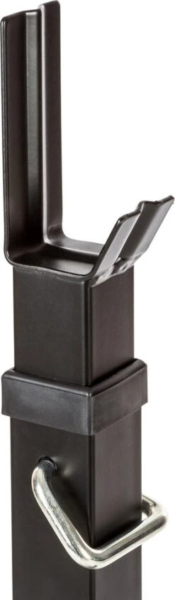 TecTake - Haltersteunen Voor Lange Halters - Hoogte Verstelbaar - Zwart - 402147 -Fitnessapparatuur Serie Winkel 351x1200