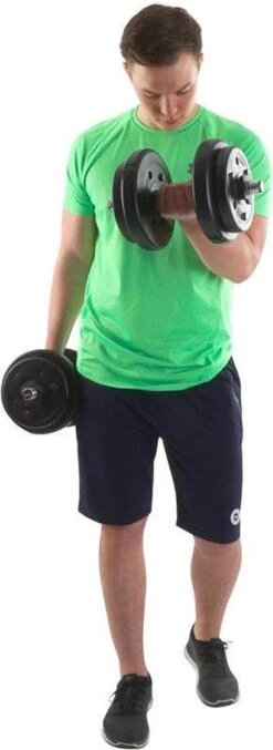 ScSPORTS® Gewichten Set 30 Kg - Kunststof - 4 X 5 Kg En 4 X 2,5 Kg Halterschijf - 30 Mm 6 ScSPORTS® Gewichten Set 30 Kg - Kunststof - 4 X 5 Kg En 4 X 2,5 Kg Halterschijf - 30 Mm -Fitnessapparatuur Serie Winkel 438x1200 1