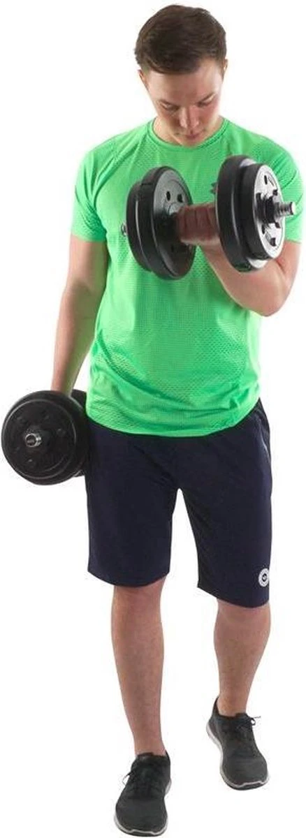 ScSPORTS® Gewichten set 30 kg - Kunststof - 4 x 5 kg en 4 x 2,5 kg halterschijf - 30 mm ScSPORTS® Gewichten Set 30 Kg - Kunststof - 4 X 5 Kg En 4 X 2,5 Kg Halterschijf - 30 Mm -Fitnessapparatuur Serie Winkel 438x1200 1