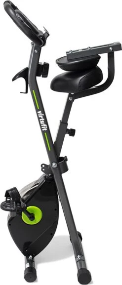 Hometrainer - VirtuFit Opvouwbare Home Trainer Met Rugleuning En Tablethouder - Fitness Fiets - Stoelfiets - Inklapbaar -Fitnessapparatuur Serie Winkel 514x1200