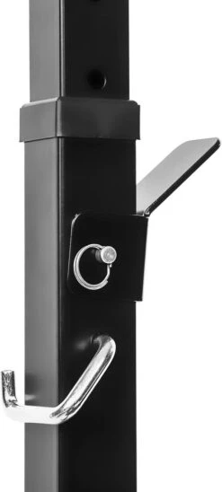 TecTake - Halterbank Voor Lange Halters - Hoogte Verstelbaar - Zwart - 402148 -Fitnessapparatuur Serie Winkel 541x1200 4