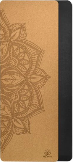 YoZenga Premium Yoga Mat Natuurlijk Kurk Mandala | Inclusief Gratis Draagriem -Fitnessapparatuur Serie Winkel 544x1200 2
