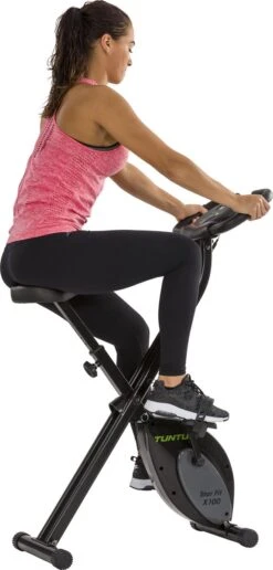 Tunturi Star Fit X100 X-bike - Hometrainer - Fitnessfiets - Opvouwbaar - Verstelbaar - 8 Weerstandsniveaus - Opvouwbare Hometrainer -Fitnessapparatuur Serie Winkel 574x1200