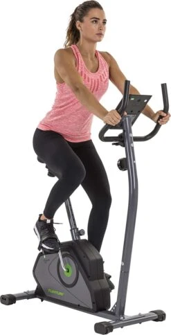 Tunturi Cardio Fit B40 Hometrainer - Fitnessfiets Met Lage Instap - 8 Weerstandsniveaus - Voorzien Van Tablethouder En Transportwielen -Fitnessapparatuur Serie Winkel 612x1200
