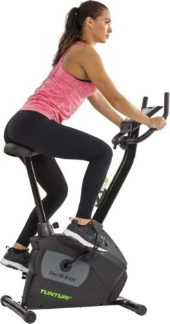 Tunturi Star Fit B100 Hometrainer - Fitness Fiets - 16 Weerstandsniveaus - Verstelbaar - Ergonomisch - Hartslagmeter 12 Tunturi Star Fit B100 Hometrainer - Fitness Fiets - 16 Weerstandsniveaus - Verstelbaar - Ergonomisch - Hartslagmeter -Fitnessapparatuur Serie Winkel 632x1200