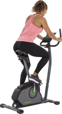 Tunturi Cardio Fit B40 Hometrainer - Fitnessfiets Met Lage Instap - 8 Weerstandsniveaus - Voorzien Van Tablethouder En Transportwielen -Fitnessapparatuur Serie Winkel 661x1200