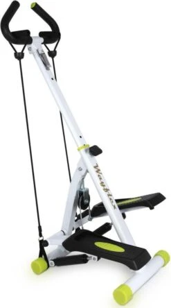 Wayflex - Opvouwbare Stepper - Hometrainer - Fitness Stepper - Fitnesstrainer - Wit/Zwart 9 Wayflex - Opvouwbare Stepper - Hometrainer - Fitness Stepper - Fitnesstrainer - Wit/Zwart -Fitnessapparatuur Serie Winkel 667x1200