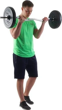 ScSPORTS® Halterschijven Set 20 Kg - Kunststof - 30 Mm - 2 X 10 Kg - Gewichten -Fitnessapparatuur Serie Winkel 674x1200 1