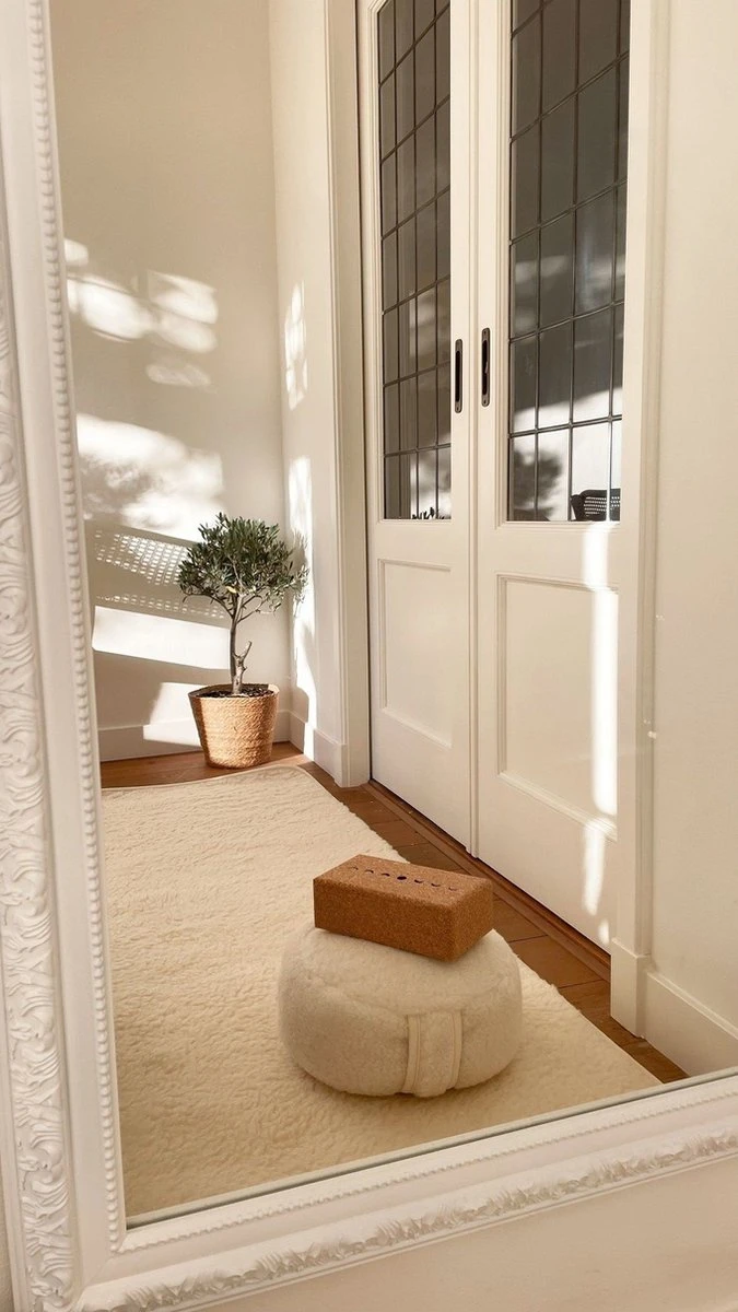 Yogamat merino wol extra lang & breed - Lotus Yogamat Merino Wol Extra Lang & Breed - Lotus -Fitnessapparatuur Serie Winkel