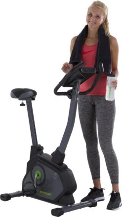 Tunturi Cardio Fit E35 Hometrainer - Ergometer - Bluetooth - Fitnessfiets Met 12 Verschillende Trainingsprogramma's - Comfort Plus Zadel -Fitnessapparatuur Serie Winkel 679x1200