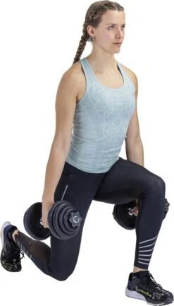 RS Sports Dumbellset - Halterset Met Gewichten - Totaal 30 Kg - 2 Stangen - Zwart -Fitnessapparatuur Serie Winkel 685x1200