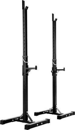 TecTake - Haltersteunen Voor Lange Halters - Hoogte Verstelbaar - Zwart - 402147 -Fitnessapparatuur Serie Winkel 697x1200 2