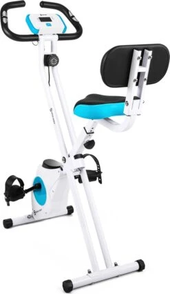 CAPITAL SPORTS Azura Hometrainer - Fitness Fiets - Fietstrainer Met 8 Standen - Inclusief Hartslagmeter - Opvouwbaar -Fitnessapparatuur Serie Winkel 698x1200 1