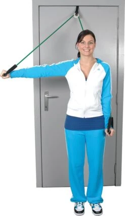 Fitness Tube - Zwaar | Groen | Schoudertrainer | Schouder Katrol 10 Fitness Tube - Zwaar | Groen | Schoudertrainer | Schouder Katrol -Fitnessapparatuur Serie Winkel 698x1200 3