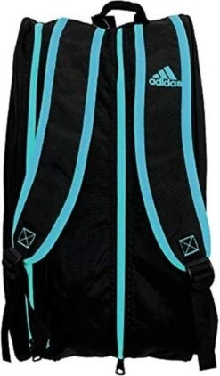 Adidas Racketbag Control Zwart/Blauw Padel Tas -Fitnessapparatuur Serie Winkel 702x1200 2