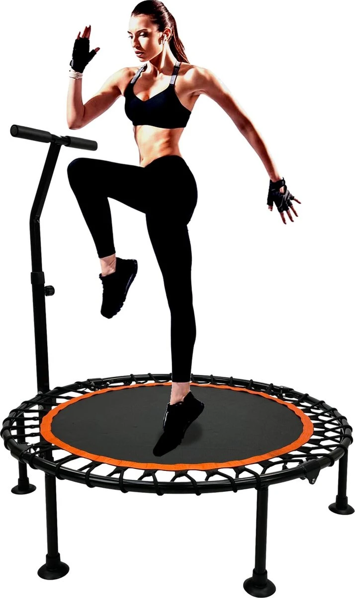 MaxxSport Trampoline - Jump - Fitness - Ronde volwassene of kindertrampoline - 100 cm MaxxSport Trampoline - Jump - Fitness - Ronde Volwassene Of Kindertrampoline - 100 Cm -Fitnessapparatuur Serie Winkel