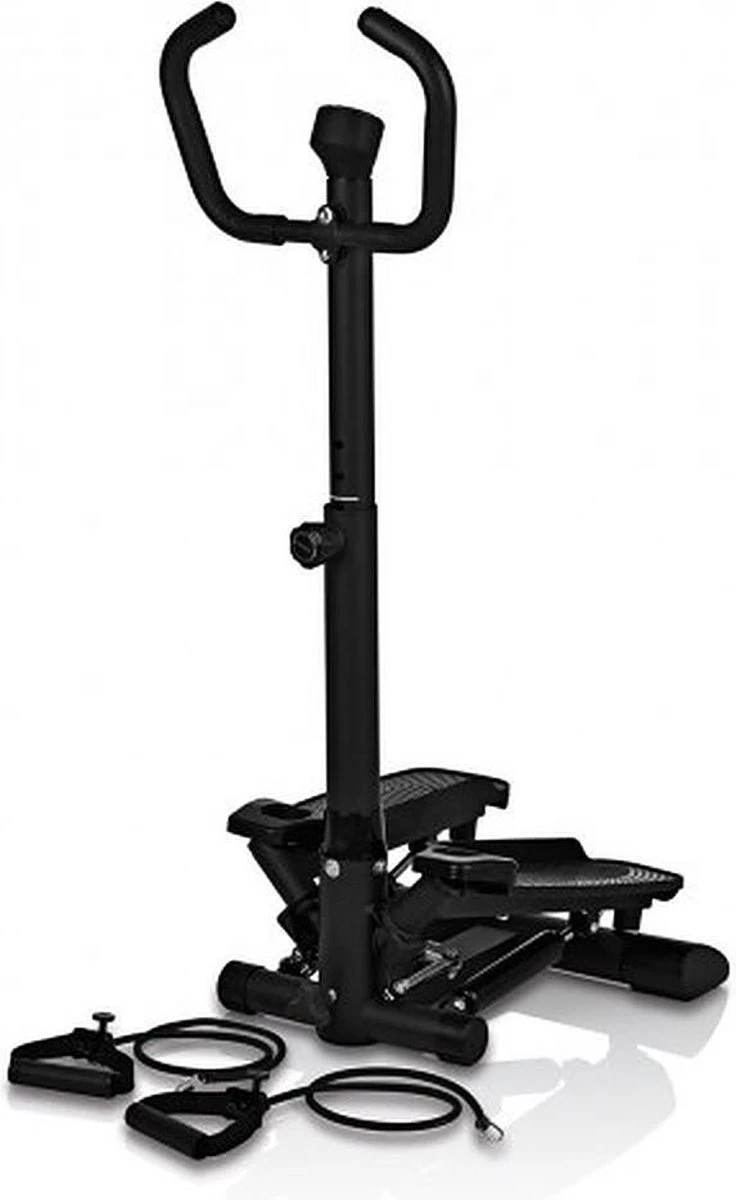 VITALmaxx fitnesstrainer stepper - Zwart VITALmaxx Fitnesstrainer Stepper - Zwart -Fitnessapparatuur Serie Winkel