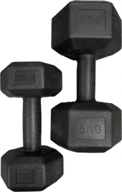 Merkloos Dumbbells Set - Fitness Set Van 2x 5kg - Zwart 7 Merkloos Dumbbells Set - Fitness Set Van 2x 5kg - Zwart -Fitnessapparatuur Serie Winkel 763x1200 2
