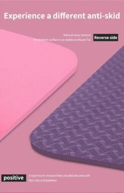 Fuegobird TPE Yoga Mat - Purper - 183 X 61 X 0.6 Cm -Fitnessapparatuur Serie Winkel 771x1200 1